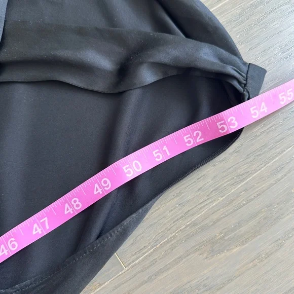 Reformation Casette silk dress black midi open back size 2 - with tags - Picture 10 of 10